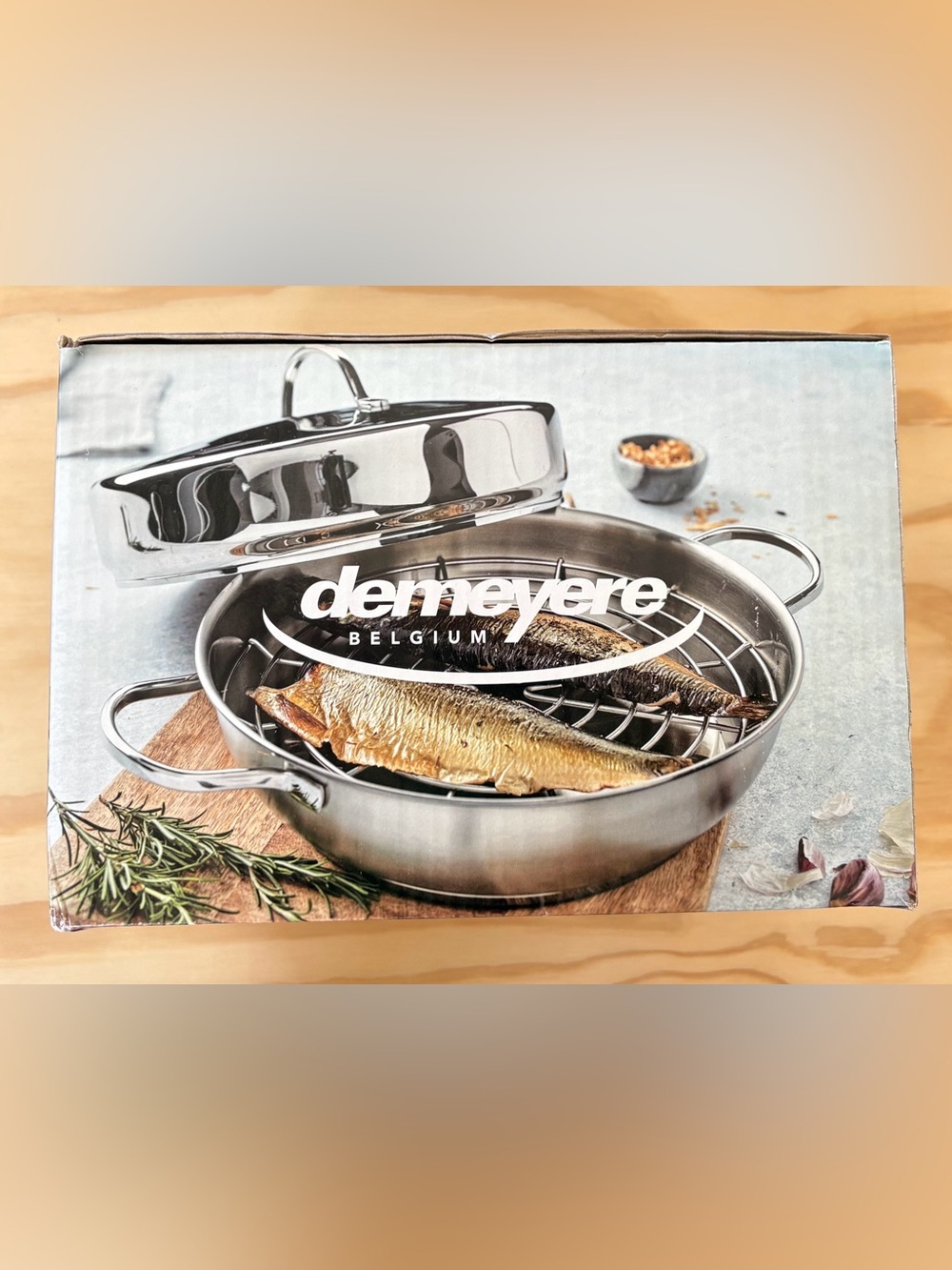 Demeyere Stainless Steel Stovetop Smoker - NIB